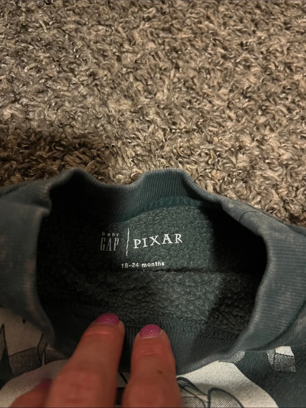 Gap Pixar buzz lightyear sweat set